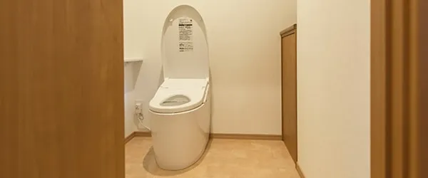 バリアフリーリフォームしたトイレスペース