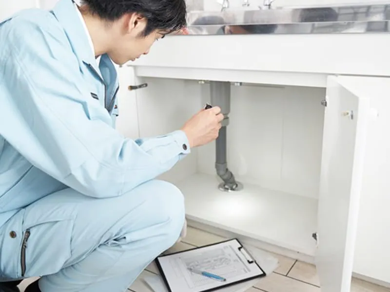 水道まわりの点検