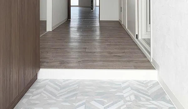 リフォームで広くなった玄関スペース