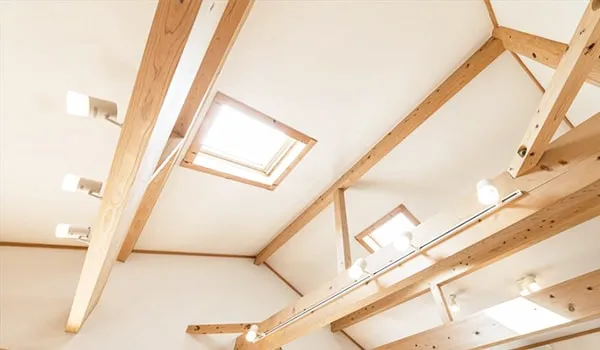 吹き抜けのある家