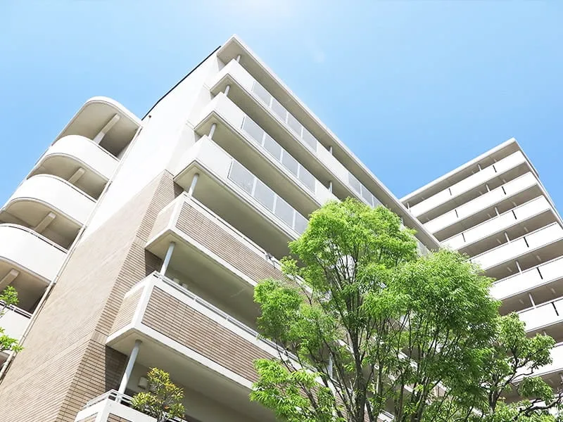 新しい高層マンション