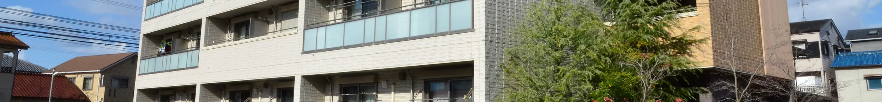 低層タイプのマンション