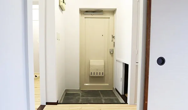 室内玄関部の写真