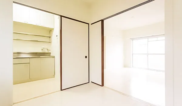 陽当たりの良い部屋